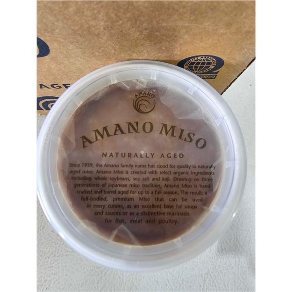 ***FROZEN***Amano Organic, Naturally Aged  Miso 12x400g