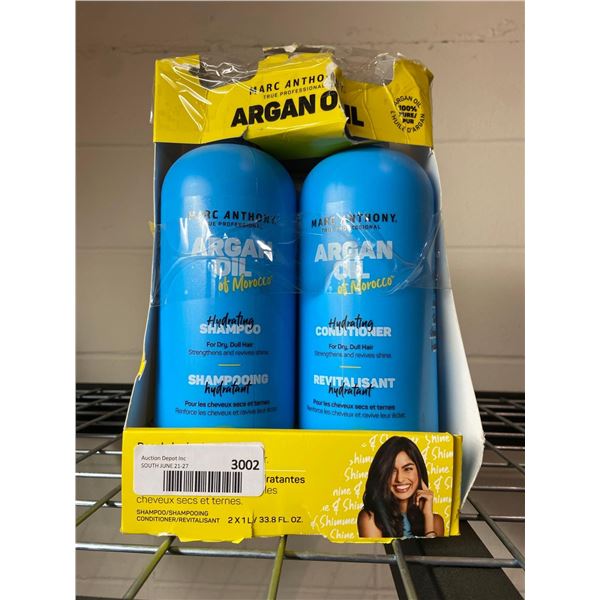 Marc Anthony Argan oil hydrating shampoo and condtioner