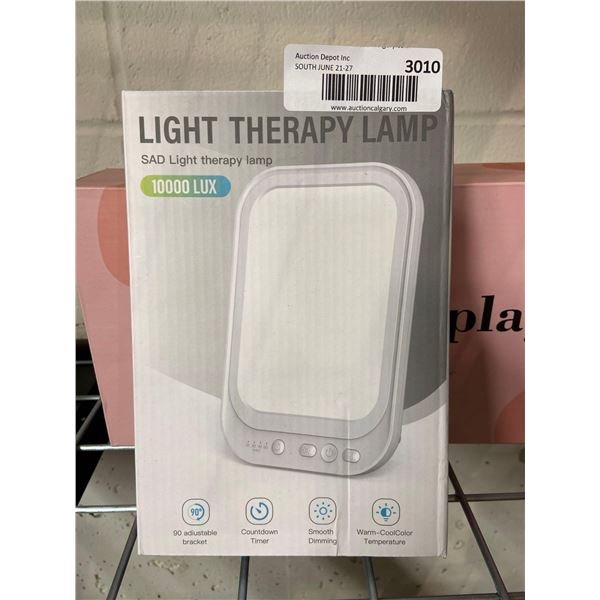 SAD light therapy lamp, 10000 lux