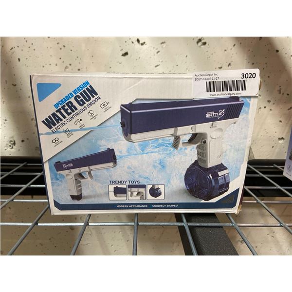 Upgraded version electric water gun with continuous shooting function