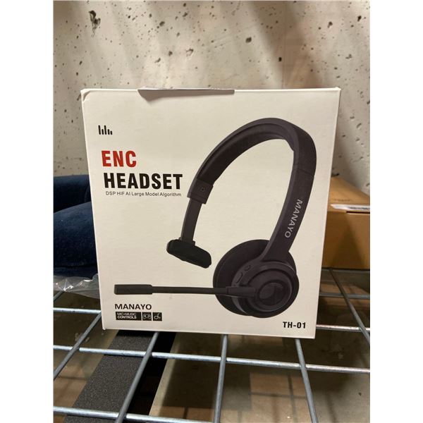 Manayo TH-01 ENC headset with built in microphone