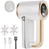 Image 1 : Electric Lint Remover - Rechargeable Fabric Shaver Bobble Remover for Clothes & Furniture - Adjustab