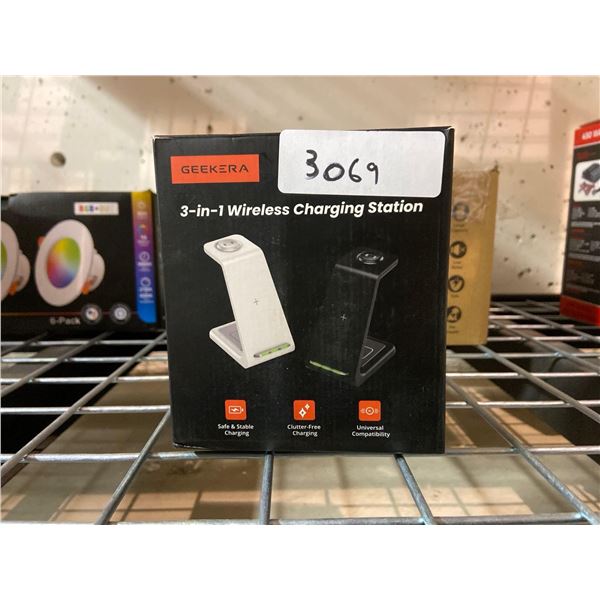 Geekera 3 in 1 wireless charging station