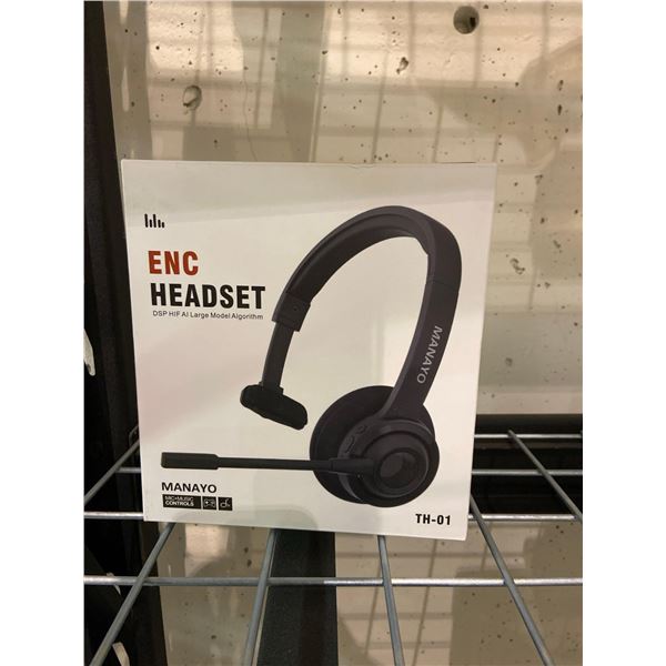 Manayo TH-01 ENC headset with built in microphone