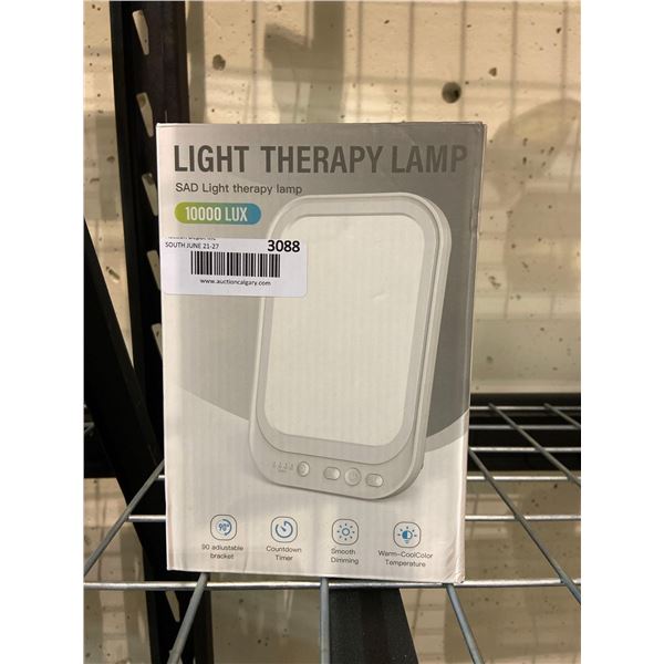 SAD light therapy lamp, 10000 lux