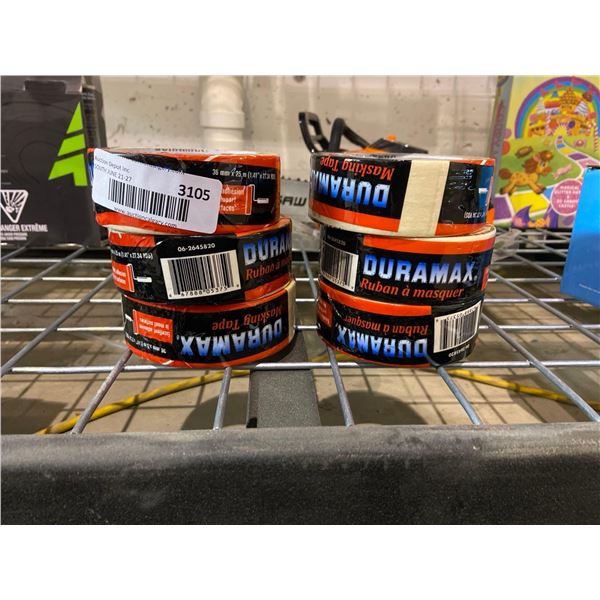 Duramax - Masking Tape (6 rolls x 27.34 yards)