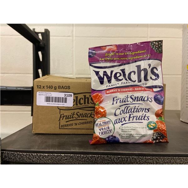 Welch's - Berries 'n Cherries Fruit Snacks (12 x 140g)