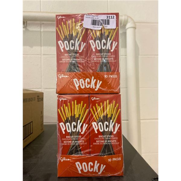 Pocky - Chocolate Cream Coated Biscuit Sticks (20 x 40g)