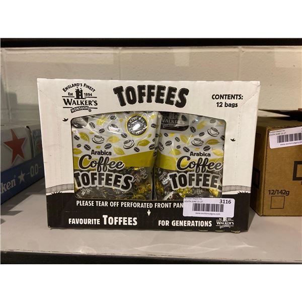Walker's - Coffee Flavoured Toffees (12 x 150g)