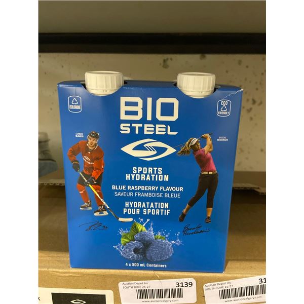 Biosteel - Sports Hydration Drink, Blueraspberry (4 x 500ml)