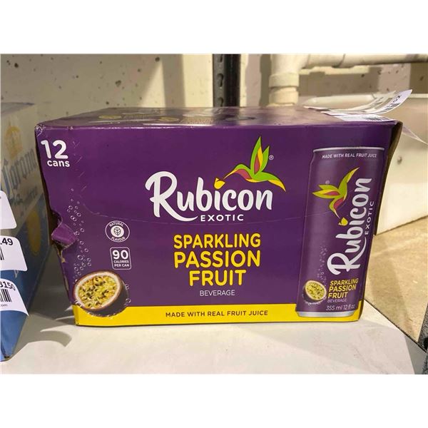 Rubicon - Sparkling Passion Fruit Beverage (12 x 355ml)