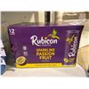 Image 1 : Rubicon - Sparkling Passion Fruit Beverage (12 x 355ml)