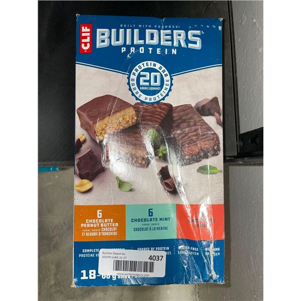 Clif Builders Protein Bars 18 x 68g
