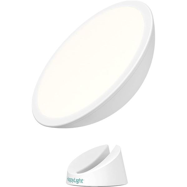 Verilux® HappyLight® Halo - Cordless LED Light Therapy Lamp with a 360° Magnetic Base & Rechargeable
