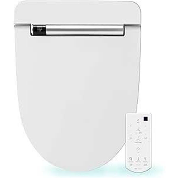VOVO VB-4000SE Electronic Bidet, Elongated, Made in Korea, LED Nightlight, Deodorization,Eco Power S