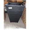 Image 1 : Black Plastic Planter Box