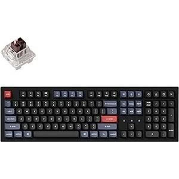 Keychron K10 Pro QMK/VIA Wireless Custom Mechanical Keyboard, Full Size Programmable Macro with Hot-