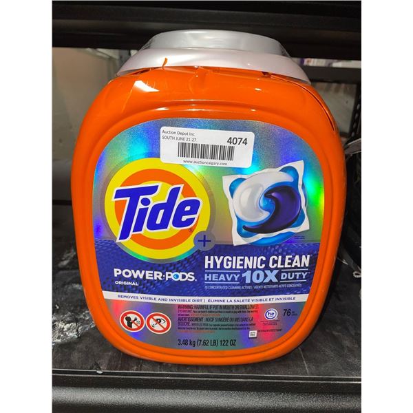Tide Power-Pods Hygienic Clean APPROX 76 Pods
