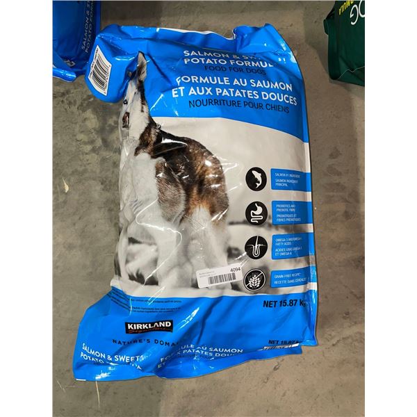 Kirkland Salmon & Sweet Potato Formula Dog Food 35LBS