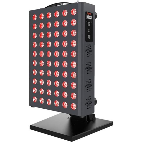 Red Light Therapy by Hooga, 660nm 850nm Red Near Infrared, Dual Chip Flicker Free LEDs, PRO Series, 