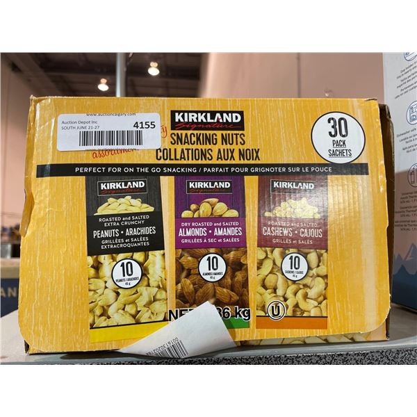 Kirkland Snacking Nuts 30 Packs