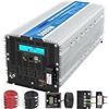 Image 1 : 5000Watt Heavy Duty Modified Sine Wave Power Inverter Approved by CETL Converts DC 12volt to AC 120v