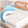 Image 1 : Nova Form Memory Foam 3" Mattress Topper Queen Size