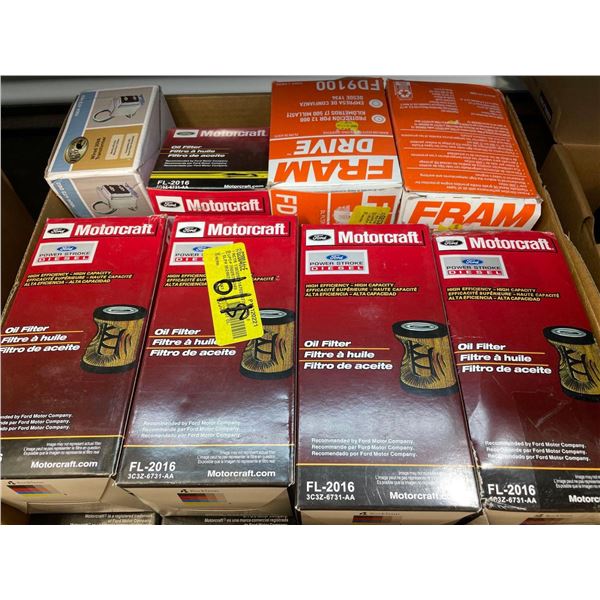 Assort Lot of Oil Filters