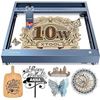 Image 1 : xTool D1S 10W Laser Engraver, Laser Cutter Engraving Machine for Wood, Metal, Leather, Acrylic, Pape