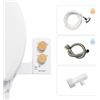 Image 1 : TUSHY 3.0 Spa Bidet Attachment. Cool to Warm Water Temperature Control, Self Cleaning Fresh Water Sp