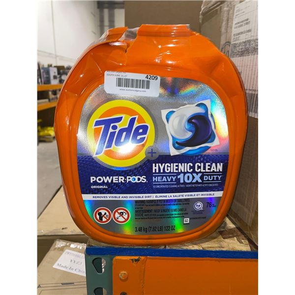 Tide Power Pods Hygenic Clean APPROX 76 Pacs