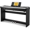Image 1 : Donner DEP-20 Beginner Digital Piano 88 Key Full Size Weighted Keyboard, Portable Electric Piano wit
