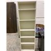Image 1 : 6 Level Book Shelf Height  79.5" Width 23.25" Depth 11"