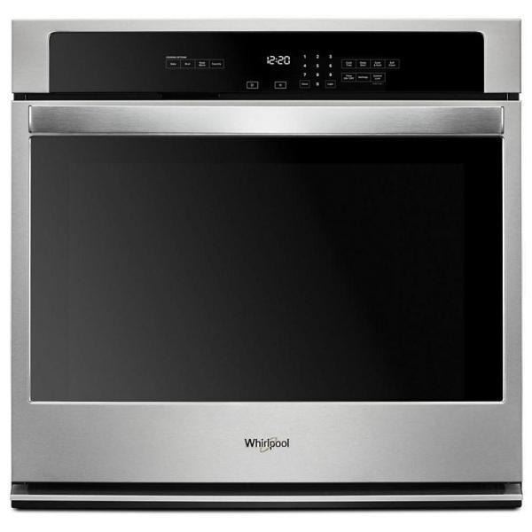 Whirlpool WOS31ES0JS Single Wall Oven, 30 inch Exterior Width, Self Clean, 4.3 cu. ft. Capacity, Sta
