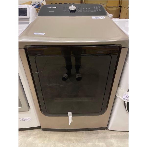 Samsung 7.4 cu. ft. Electric Dryer with Sensor Dry in Champagne DVE50T5300C-A350