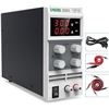 Image 1 : DC Bench Power Supply, 0-30V/0-10A Power Supply Available with 3-Digit LED Display, Alligator Clip L