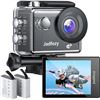 Image 1 : Jadfezy WiFi Action Camera Ultra HD 1080P, 12MP Sports Camera Wide-Angle 2" LCD Screen, 30m/98ft Und