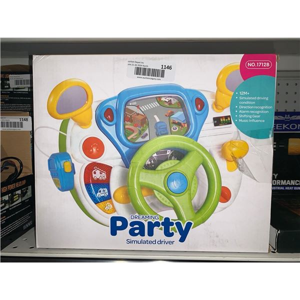 Dreaming Party Simulated Driver Toy