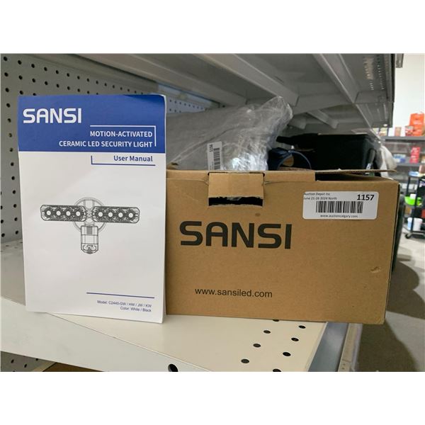 Sansi Motion Activated Ceramic LED Security Light