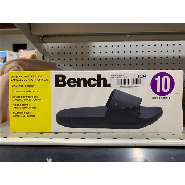 Bench Slides Unisex Size 10