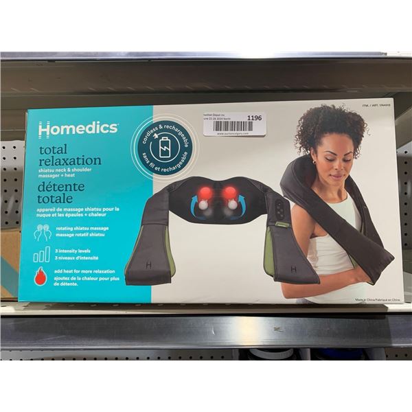 Homedics Total Relaxation Shiatsu Neck & Shoulder Massager & Heat