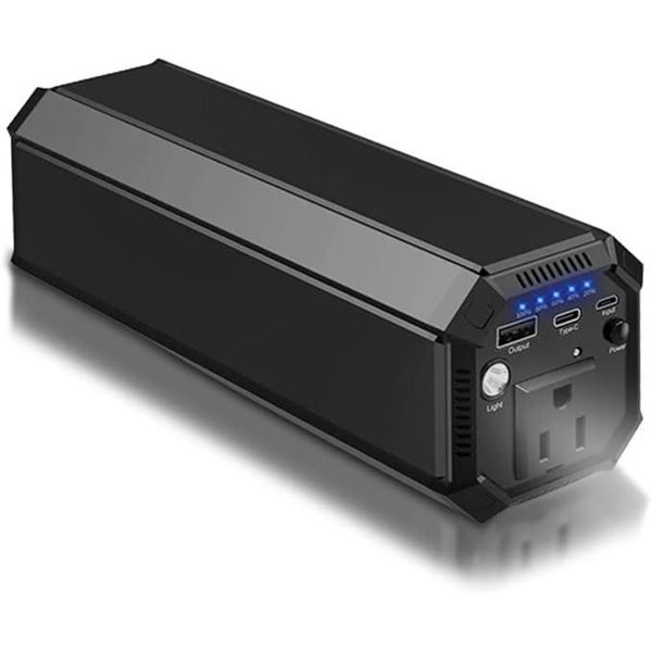 100W/31200mAh Portable AC 3 Port Charger Supply Laptop Power Bank, Battery Backup Power Supply for O