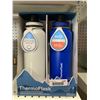 Image 1 : ThermoFlask 2 Pack Double Wall Vacuum Insulated Stainless Steel Bottles