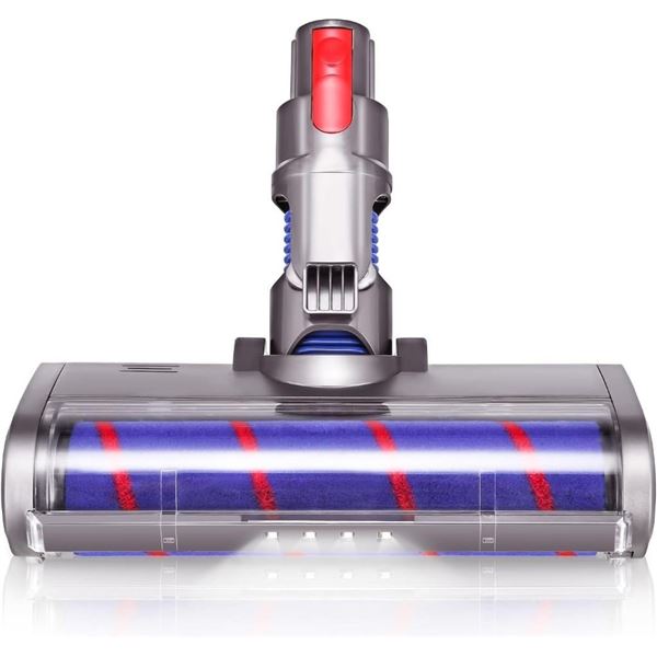 UTRBATT Soft Roller Head Attachment with LED Light Compatible with Dyson V7 V8 V10 V11 V15 Models Co