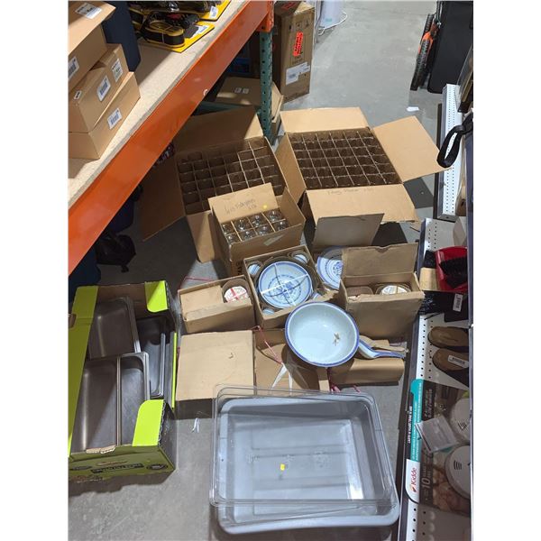 Lot of Assorted Commercial Kitchen Ware