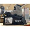 Image 2 : ICon Stormhawk Riding Boot Grey Mens Size 9.5