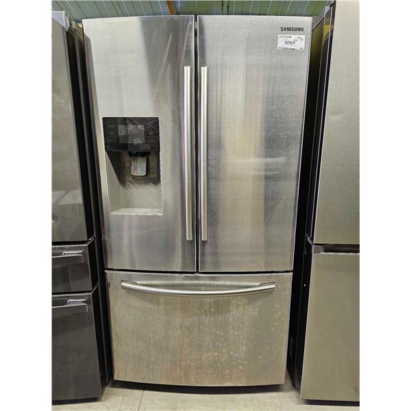 Samsung RF263BEAESR - French Door Refrigerator, 36 inch Width, ENERGY STAR Certified, 25.6 cu. ft. C