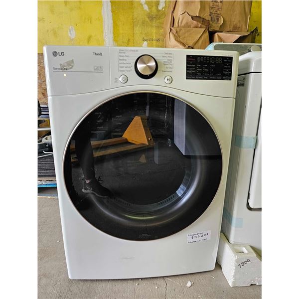 LG DLGX4001W   7.4 cu. ft. Ultra Large Capacity Smart wi-fi Enabled Front Load Gas Dryer with TurboS