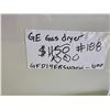 Image 6 : GE 4.1 Cu. Ft. Vented Electric Dryer with Stainless Steel Drum White **SCRATCH & DENT***