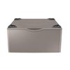 Image 1 : Samsung WE402NC  Pedestal for 27" Front Load Washer & Dryer  Dimensions (WxHxD) 27” x 13.6[